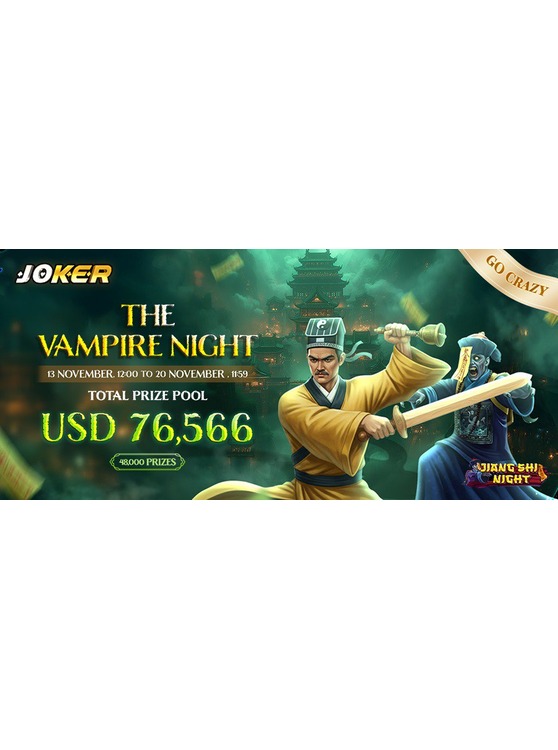 The Vampire Night : Joker Go-Crazy Competition
